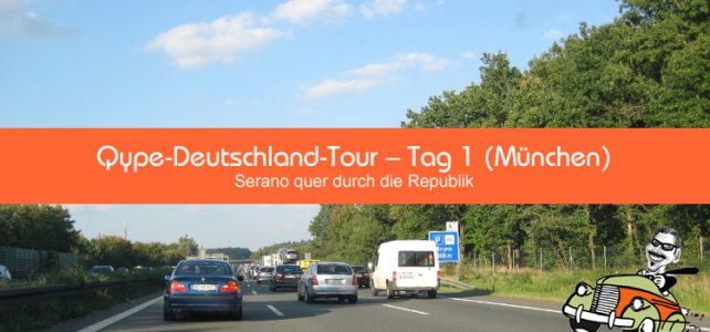 Qype-Deutschland-Tour - Tag 1 (München)