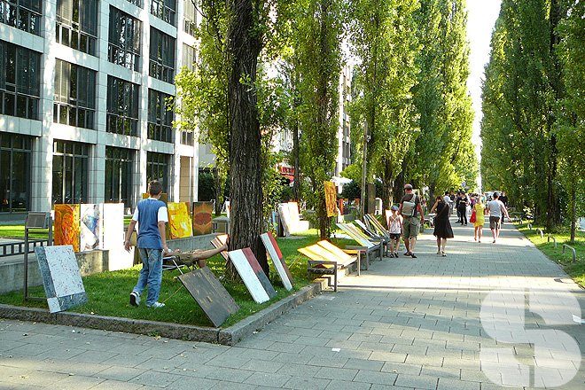 Die Leopoldstraße 2008