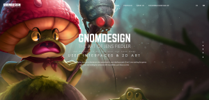 Gnomdesign Webseite 2017