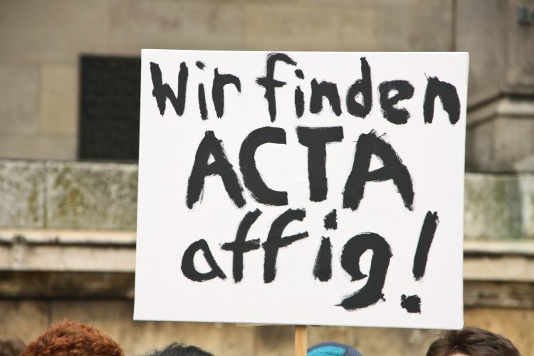 ACTA-Demo in München am 11.02.2012