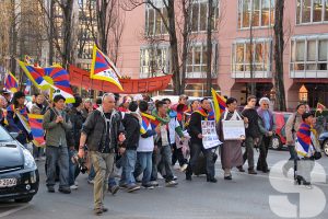 Tibetan Freedom Torch Relay München