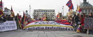München zeigt Flagge für Tibet 2015