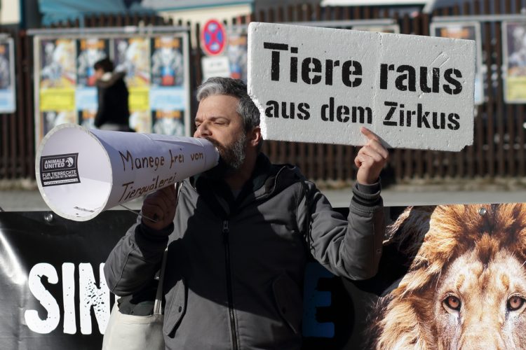 Mega-Demo für tierfreien Zirkus in München (25.02.2017)